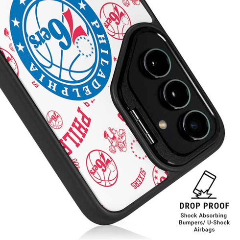NBA Philadelphia 76ers Blast Galaxy S24 Plus Kickstand Case